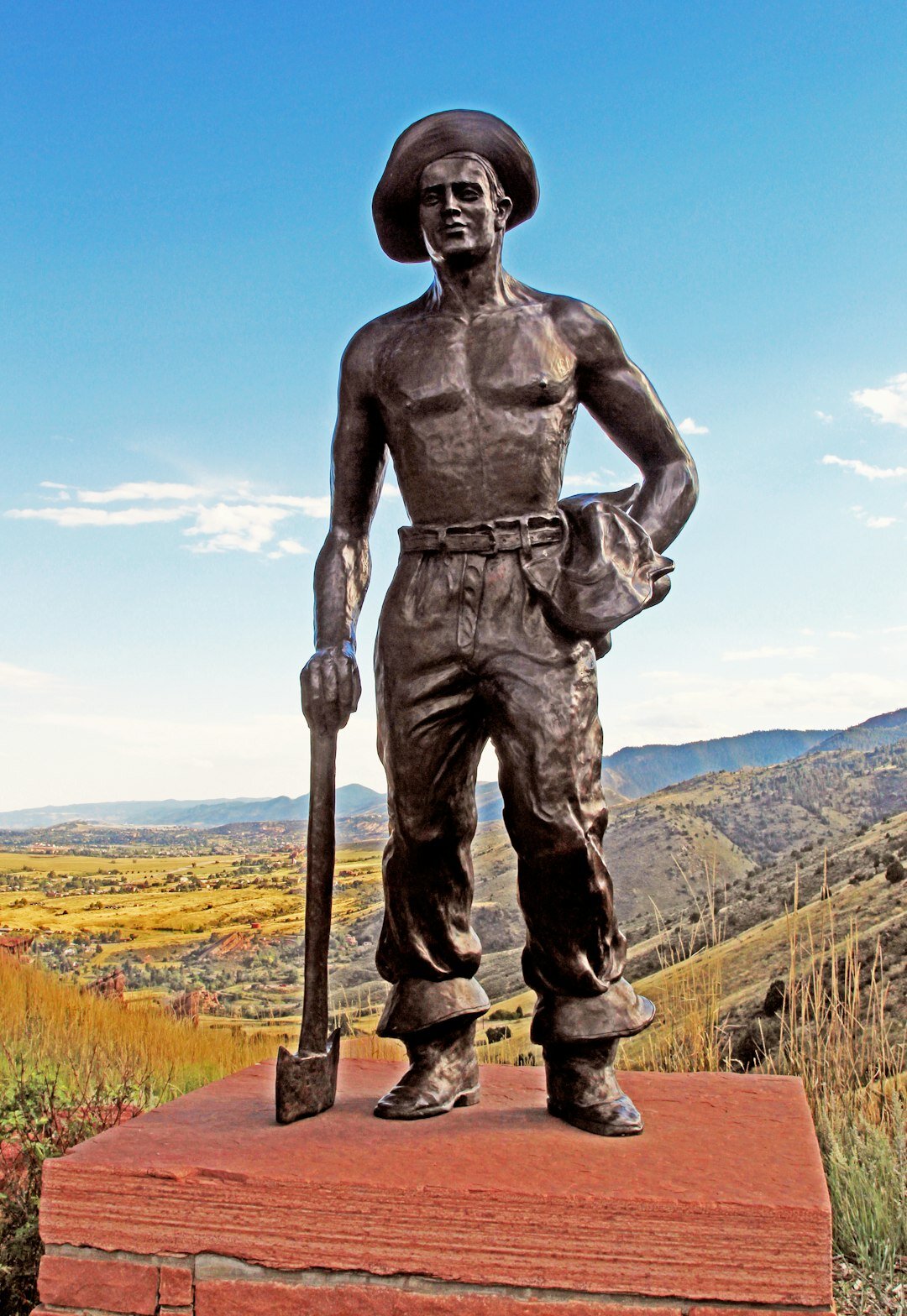 Portrait of a Chilean copper miner